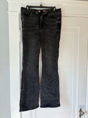 Judy Blue Washed Black Boot Cut Jeans, Size 13|31 Short